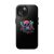 Skull Travel – Black Phone Tough Phone Cases